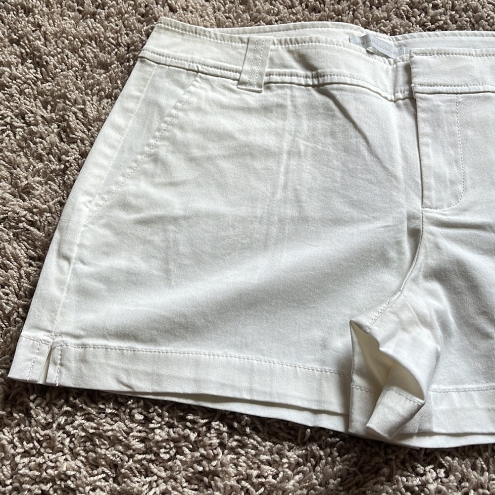 New York & Company white shorts - Picture 2 of 9